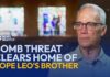 Bomb Threat at Home of Pope Leo XIV’s Brother Deemed Hoax, Illinois Police Say