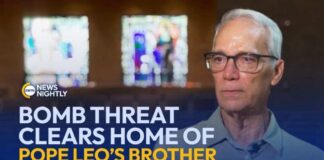 Bomb Threat at Home of Pope Leo XIV’s Brother Deemed Hoax, Illinois Police Say
