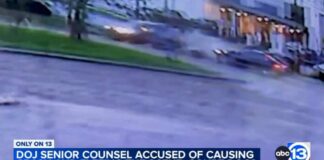 Former U.S. Attorney charged with hit-and-run in crash caught on camera
