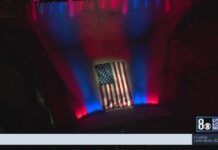 Patriotic lighting debuts at Hoover Dam for summer holiday season