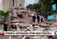 Pair of powerful earthquakes hit Venezuela, leaving major damage behind