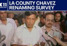 LA County Issues Survey for Possible Renaming of Cesar Chavez Assets LA County issues survey for possible renaming of Cesar Chavez assets