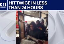 East Los Angeles AutoZone looted again during street takeover