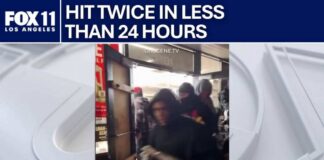 East Los Angeles AutoZone looted again during street takeover