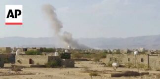 Houthi video shows aftermath at Yemen prison after alleged Saudi strike