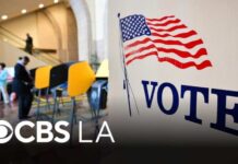 California democrats rally against Prop 39, the state's proposed voter ID law