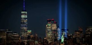 9/11 Tribute in Light: Live from Lower Manhattan