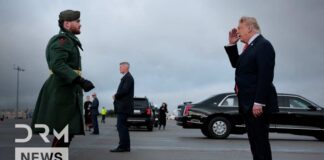 FULL GRAND WELCOME: Trump Receives Grand Welcome After Air Force One Lands in Dublin | AC1B