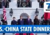 President Trump hosts state dinner for Chinese President Xi Jinping