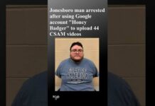 Google-Linked Tips Lead to 44 Child Sexual Abuse Material Charges in Jonesboro Jonesboro man arrested after allegedly using Google account to upload 44 CSAM videos