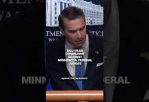 DOJ files complaint against Minnesota federal judges