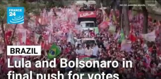 Lula and Bolsonaro in final push for votes ahead of Brazil's knife-edge election • FRANCE 24
