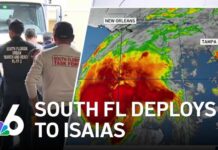 South Florida first responders prepare to head north ahead of Hurricane Isaias