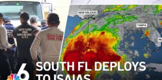 South Florida first responders prepare to head north ahead of Hurricane Isaias