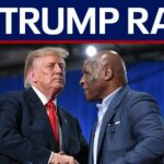 Trump brings Mike Tyson on stage during rally for Bruce Blakeman