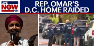 Homeland Security raids Rep Ilhan Omar's D C home