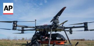 Exclusive look at 'StarGate,' Ukraine's drone that can evacuate wounded soldiers