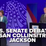 FULL: Maine Sen. Susan Collins and Troy Jackson face off in U.S. Senate debate ahead of Election Day