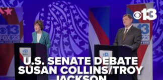 FULL: Maine Sen. Susan Collins and Troy Jackson face off in U.S. Senate debate ahead of Election Day