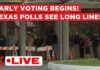 LIVE | Texas Voters Head to Polls as Early Voting Opens Ahead of US Midterms | VERTEX