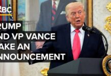 President Trump and Vice President JD Vance announce a fraud whistleblower program — 10/20/2026
