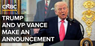 President Trump and Vice President JD Vance announce a fraud whistleblower program — 10/20/2026