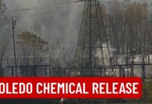 Toxic Midnight Alarm Jolts Toledo Evacuation order issued for 1-mile radius in Toledo over hazardous materials