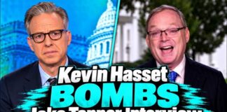 Kevin Hasset BOMBS Jake Tapper Interview On Trump's WEAK Economy
